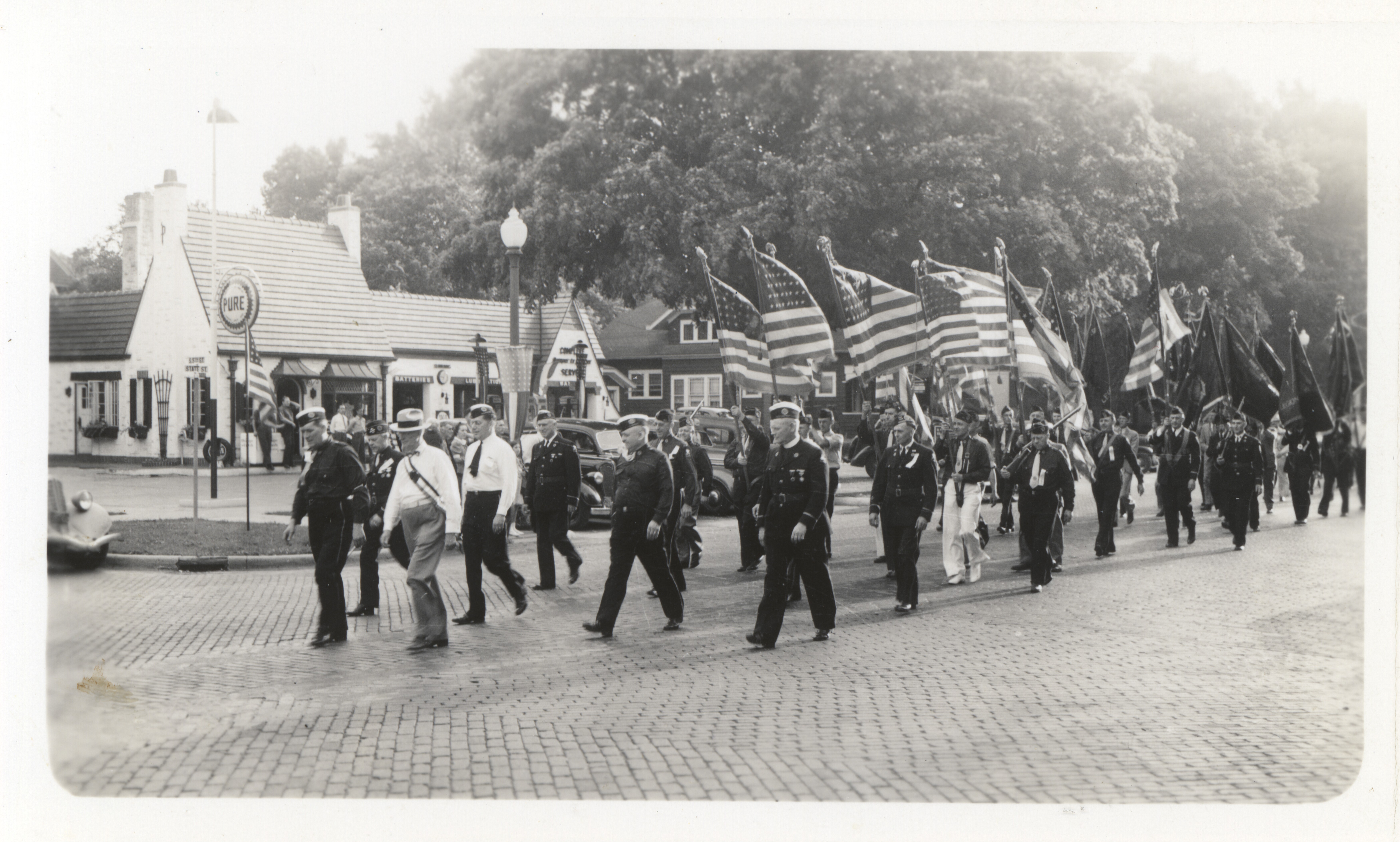 Pure Oil Service Station